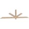 Ekena Millwork Kennewick Smooth Timber Gable Bracket, Douglas Fir, 108"W x 22"H x 1 1/2"D x 3 1/2"F, 5/12 Pitch GBW108X22X0204KEN00SDF - alternate 5